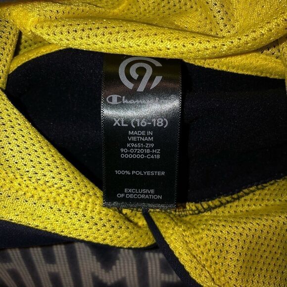 𝅺nwot Kids 16/18 Champion Glow In Dark Sweatshirt - Picture 2 of 4